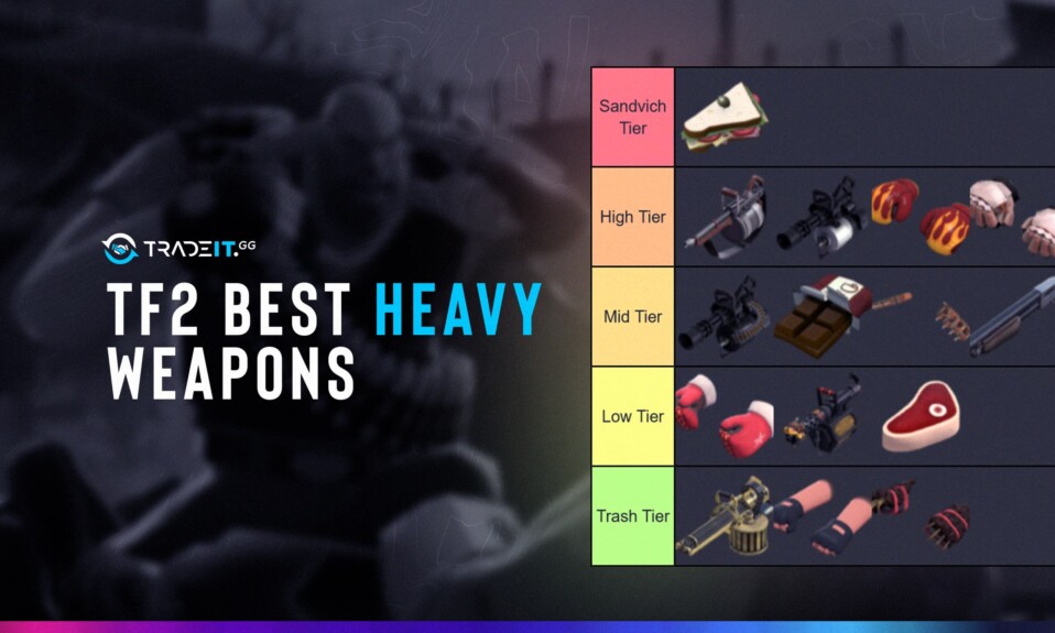 Best Heavy Weapons TF2 [TOP 10 List] – Primary, Secondary & Melee