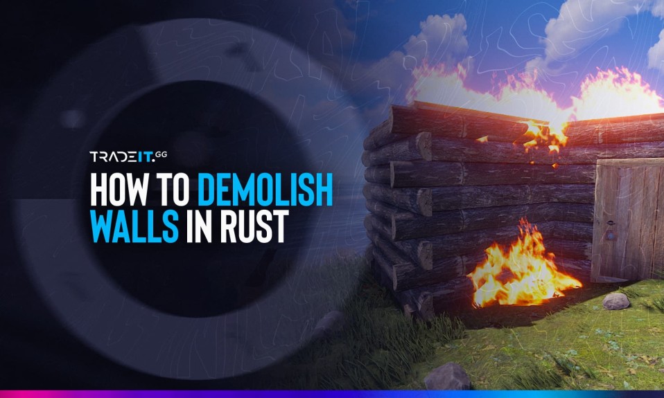 How to Demolish Walls in Rust?