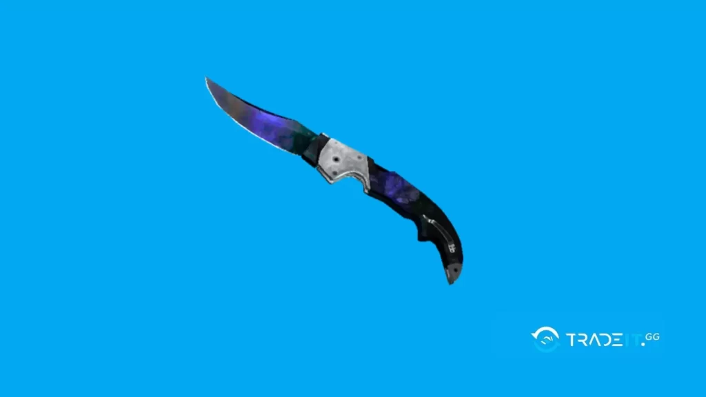 Falchion Knife | Doppler Sapphire cs2 knife